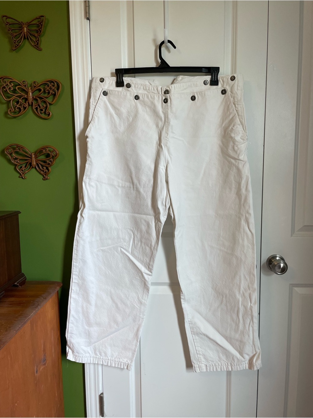 Jas Townsend & Son 1820 Broadfall Trousers in Canvas